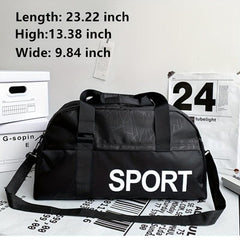 Large Capacity Travel Bag Dacron Durable Shoulder Bag