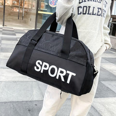 Large Capacity Travel Bag Dacron Durable Shoulder Bag