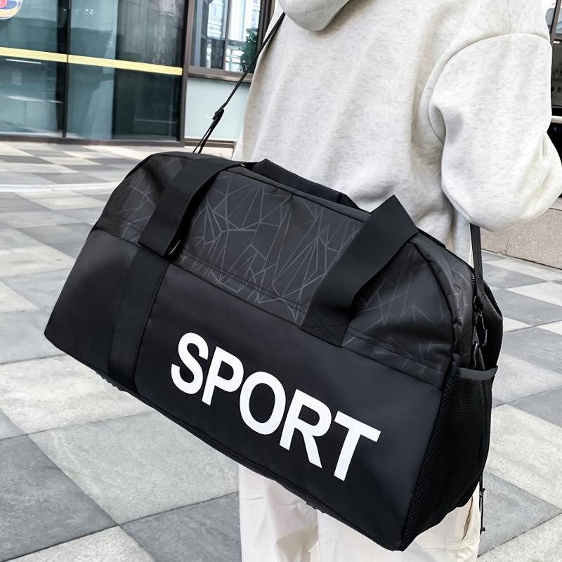 Large Capacity Travel Bag Dacron Durable Shoulder Bag