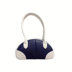 Vintage Bowler Underarm Bag Retro Shoulder Bag Women's Tote Handbag