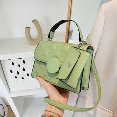 Women's Crossbody Bag with Mini Wallet