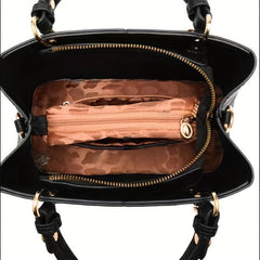 Classic Women's Shoulder Bag Satchel for Work