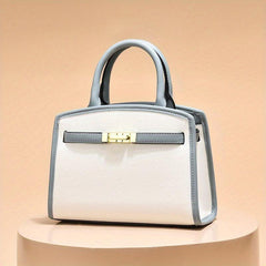 PU Crossbody Bag Double Handle Satchel