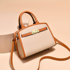 PU Crossbody Bag Double Handle Satchel
