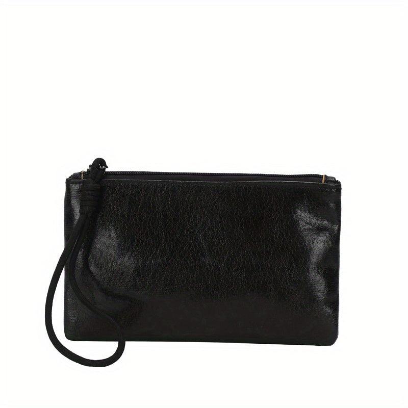 Polka Dot Print Clutch Bag Evening Wristlet Purse