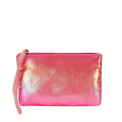 Polka Dot Print Clutch Bag Evening Wristlet Purse