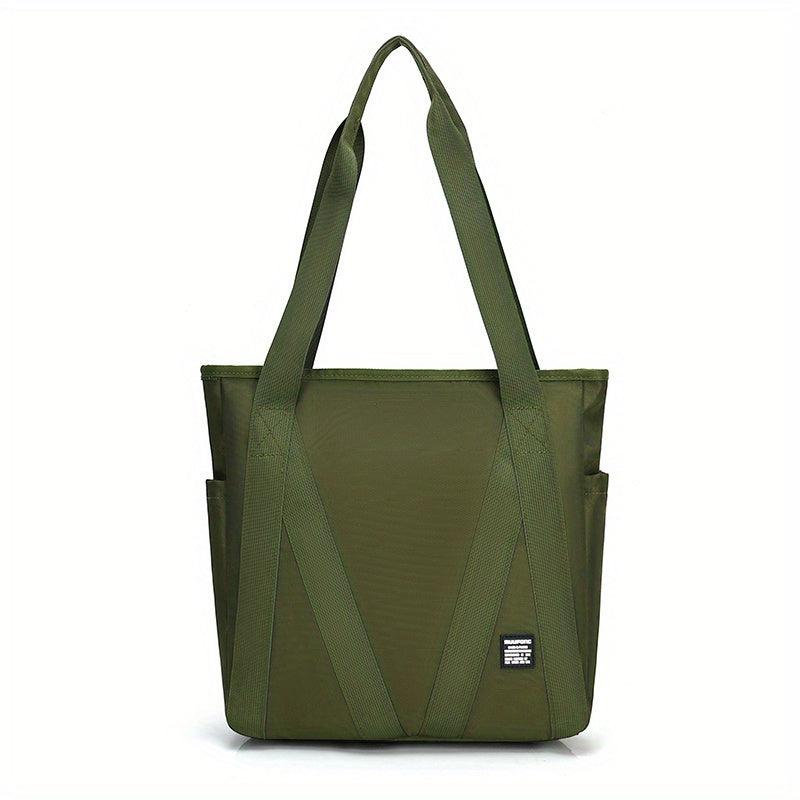 Large Capacity Canvas Tote Bag Vintage Retro Shoulder Bag Casual Handbag