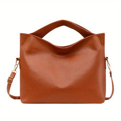Vintage Large Capacity Tote Bag Retro Crossbody Satchel Bag