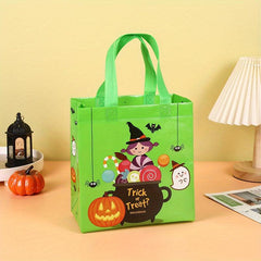 Halloween Non-woven Tote Bag Ghost Pumpkin Gift Handbag