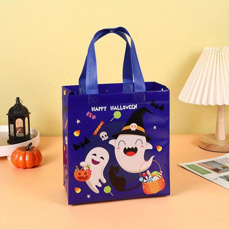 Halloween Non-woven Tote Bag Ghost Pumpkin Gift Handbag