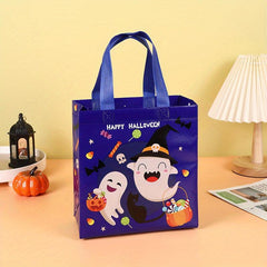 Halloween Non-woven Tote Bag Ghost Pumpkin Gift Handbag