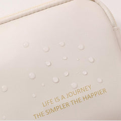 Waterproof Square Pouch Zipper Carry On Bag