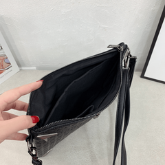 Gothic Skull Pattern Crossbody Bag Large Capacity Shoulder Bag