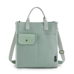 Large Canvas Tote Bag for School & Work