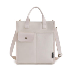 Large Canvas Tote Bag for School & Work