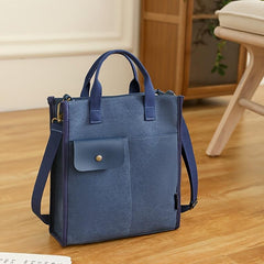 Large Canvas Tote Bag for School & Work