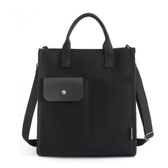 Large Canvas Tote Bag for School & Work