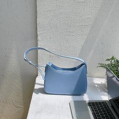 Minimalist Solid Underarm Bag Niche Satchel Bag