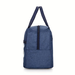 Bear Pattern Lunch Box Bag Nylon Mommy Bag Portable Handbag