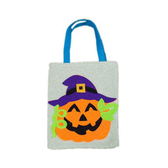 Portable Tote Bag Halloween Candy Mini Pumpkin Gift Bag