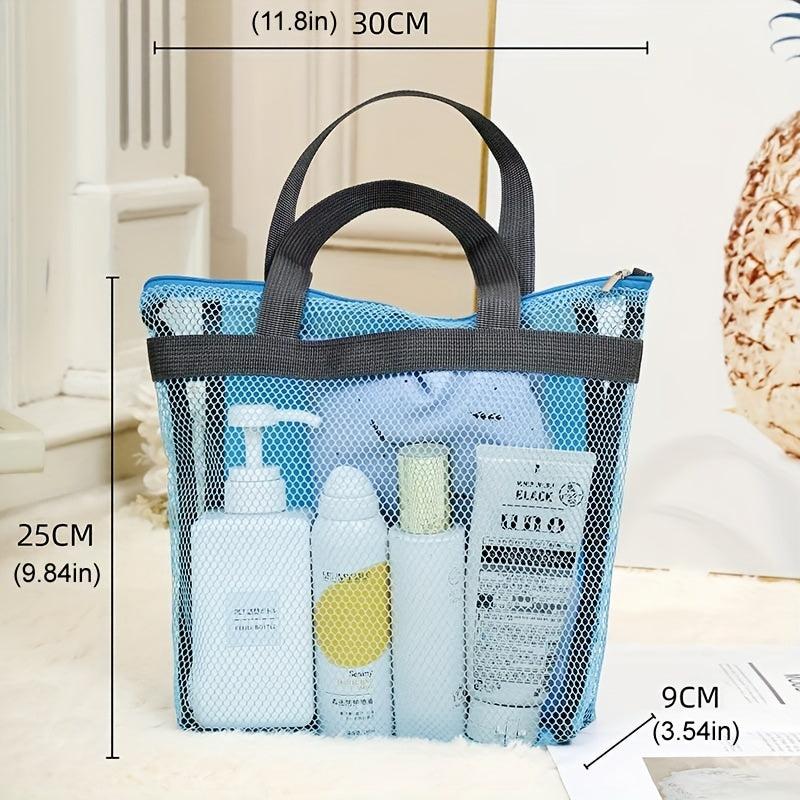 Mesh Portable Handbag Large Capacity Beach Bag
