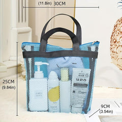 Mesh Portable Handbag Large Capacity Beach Bag