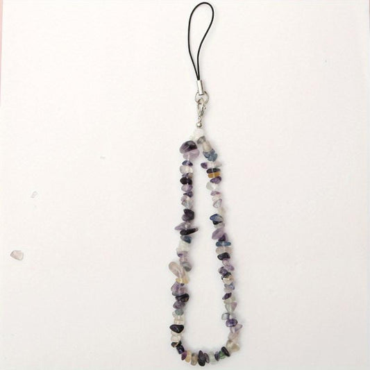 Crystal Bracelet Keychain Phone Lanyard Strap Purse Bag Backpack Car Key Charm