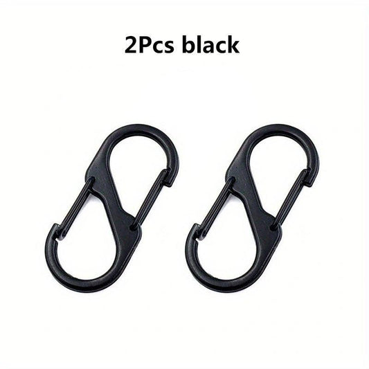 S Spring Buckle Keychain Pendant for Men