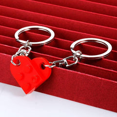 Heart Keychain Couples Matching Stuff For Boyfriend Girlfriend
