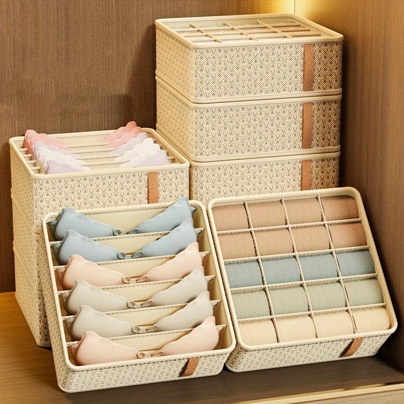 Drawer Storage Basket Underwear Organizer Durable Household Packing Cubes