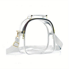 Clear Shoulder Bag PVC Zipper Cosmetic Bag
