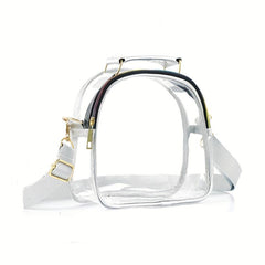 Clear Shoulder Bag PVC Zipper Cosmetic Bag