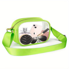 Clear Crossbody Bag Waterproof Lightweight Shoulder Bag
