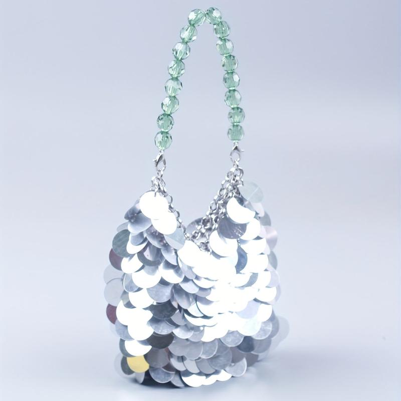 Sequin Decor Evening Bag Glitter Dinner Bag Women's Classic Clutch Purse