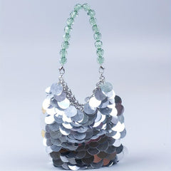 Sequin Decor Evening Bag Glitter Dinner Bag Women's Classic Clutch Purse