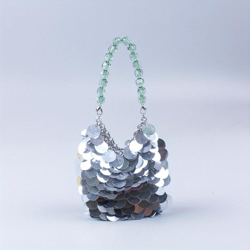 Sequin Decor Evening Bag Glitter Dinner Bag Women's Classic Clutch Purse