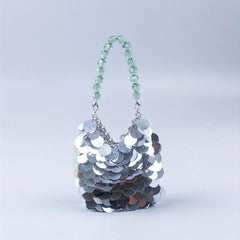 Sequin Decor Evening Bag Glitter Dinner Bag Women's Classic Clutch Purse