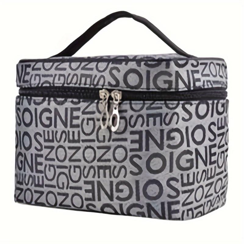 Travel Makeup Bag Zipper Cosmetic Organizer Toiletry Wash Handbag