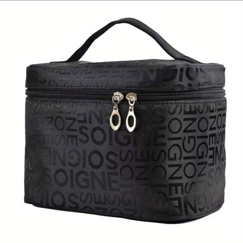 Travel Makeup Bag Zipper Cosmetic Organizer Toiletry Wash Handbag
