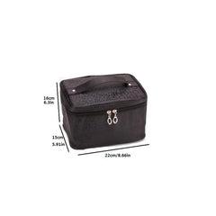 Travel Makeup Bag Zipper Cosmetic Organizer Toiletry Wash Handbag