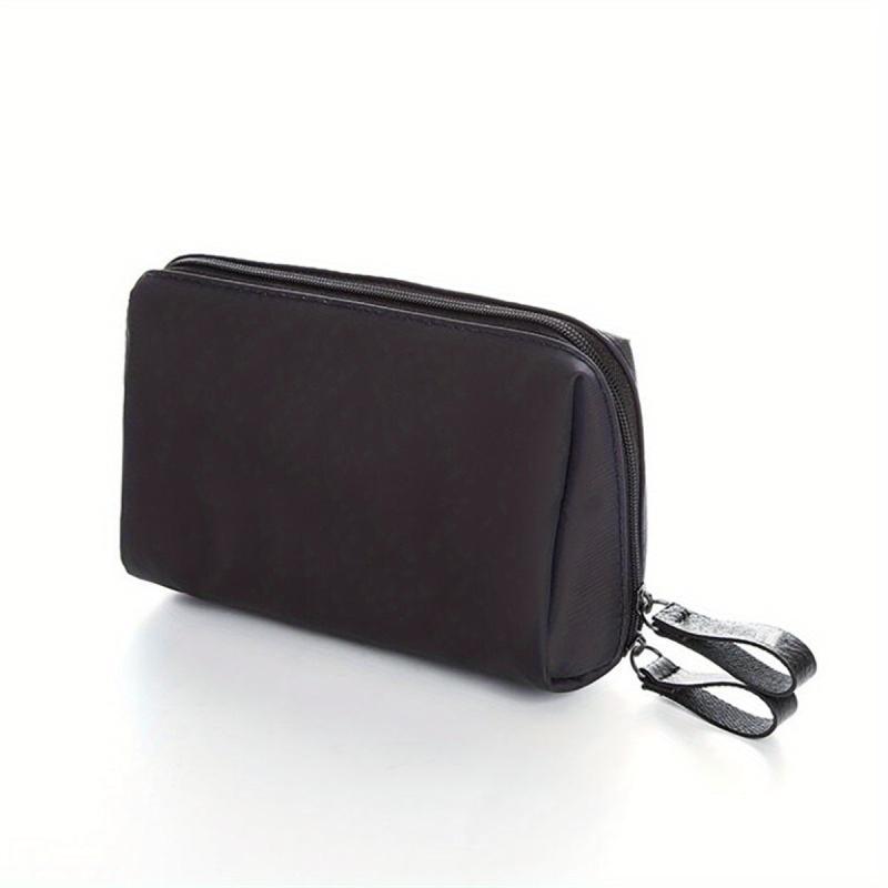 Women's Minimalist Zipper Pouch Lightweight Makeup Bag