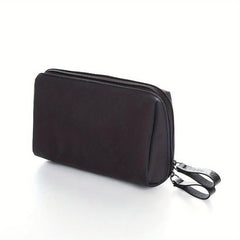 Women's Minimalist Zipper Pouch Lightweight Makeup Bag