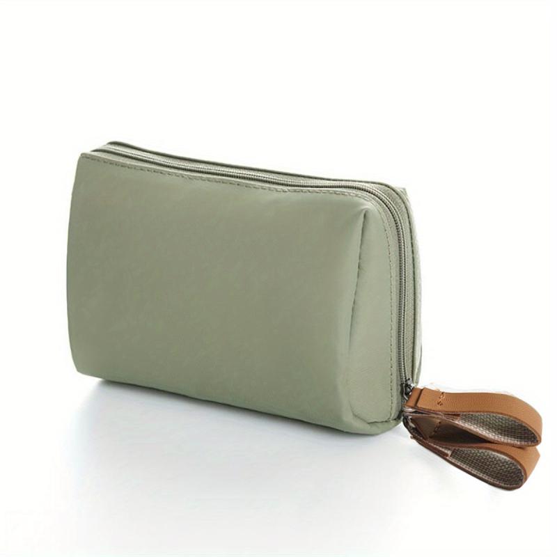 Women's Minimalist Zipper Pouch Lightweight Makeup Bag