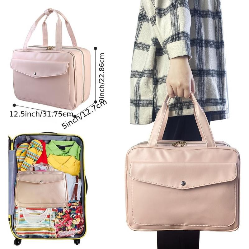 Travel Cosmetic Organizer Lightweight Handbag Toiletry Wash Storage Bag