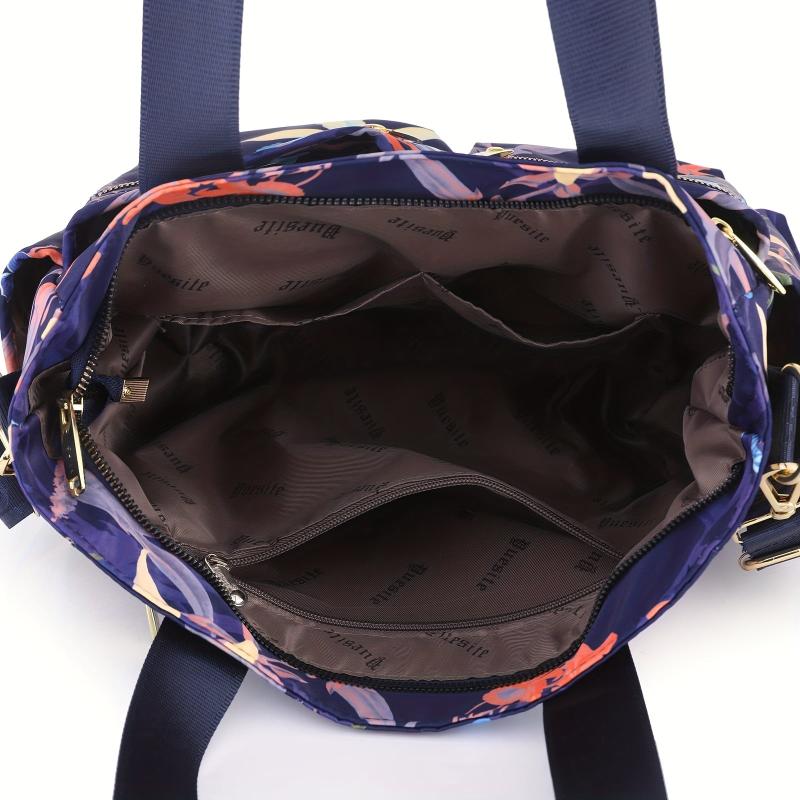 Geometric Pattern Crossbody Bag for Travel Shopping