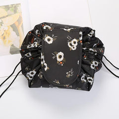 Large Travel Toiletry Bag Drawstring Cosmetic Organizer