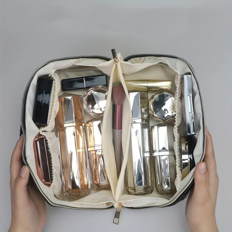 Portable Cosmetic Bag Zipper Makeup Toiletry Wash Bag