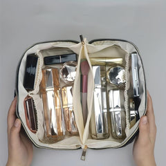 Portable Cosmetic Bag Zipper Makeup Toiletry Wash Bag