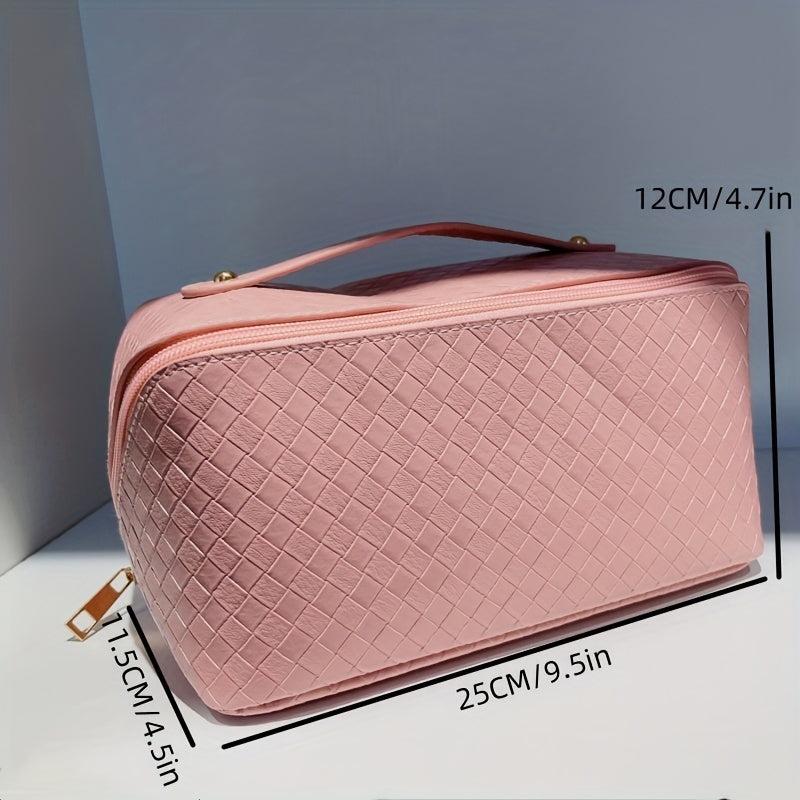 Portable Cosmetic Bag Zipper Makeup Toiletry Wash Bag