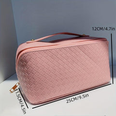 Portable Cosmetic Bag Zipper Makeup Toiletry Wash Bag